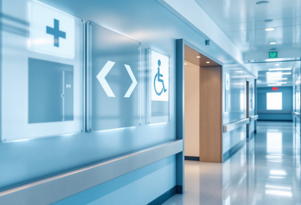 Wayfinding Signage for healthcare providers — VSL Print NYC