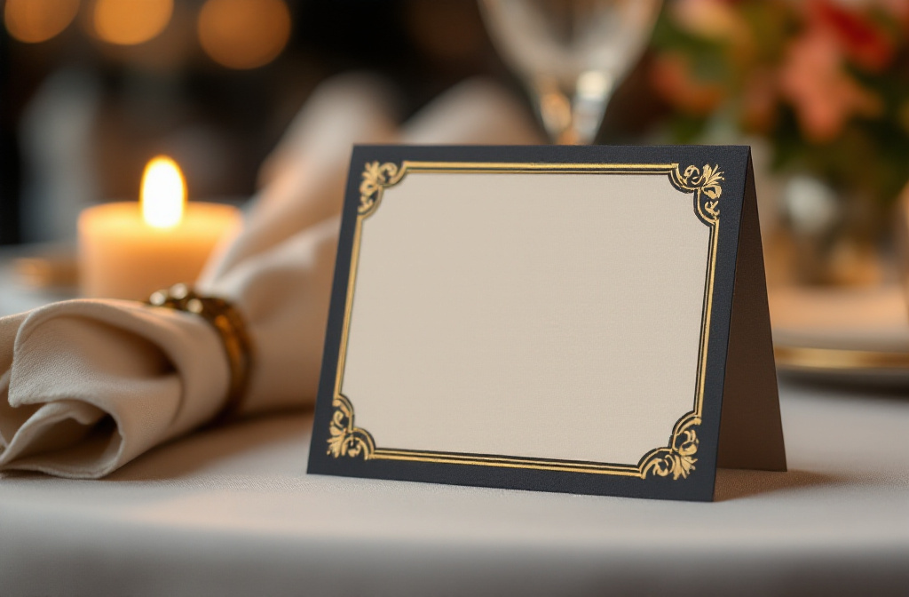Table Tents for restaurants and hotels — VSL Print NYC