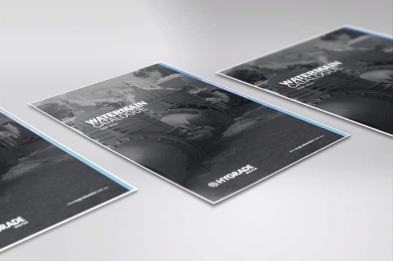 Full-color catalog printed using 4-color CMYK offset printing