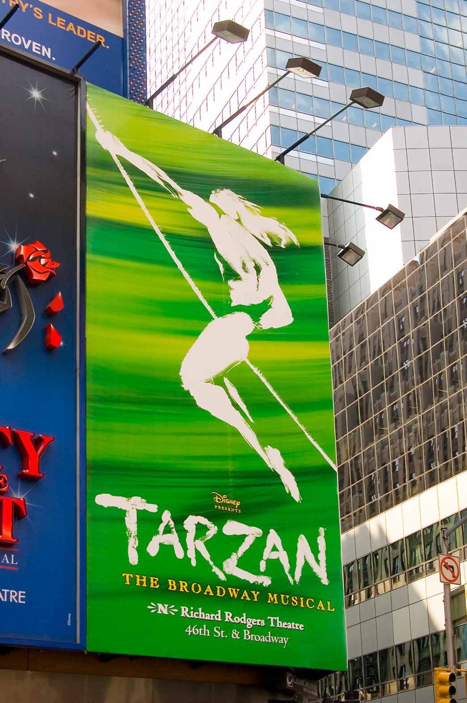 Tarzan Times Square Billboard - Tarzan the Musical - VSL Print Portfolio