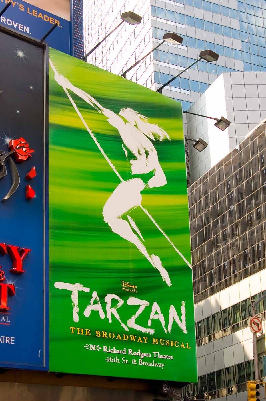 Tarzan Times Square Billboard - Tarzan the Musical - VSL Print Portfolio