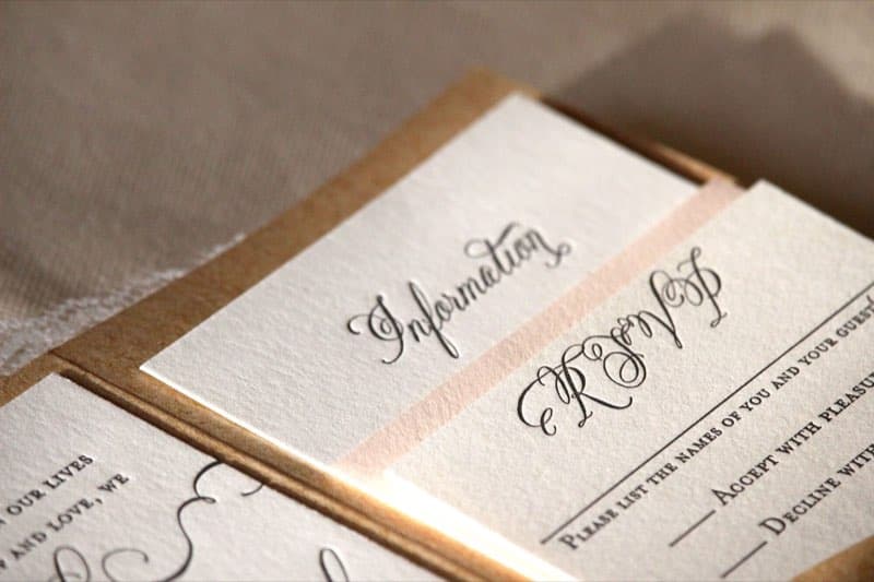 Wedding Invitations - Private - VSL Print Portfolio