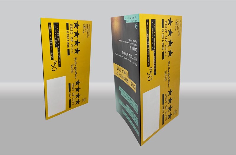 Postcards rush printed by VSL Print NYC