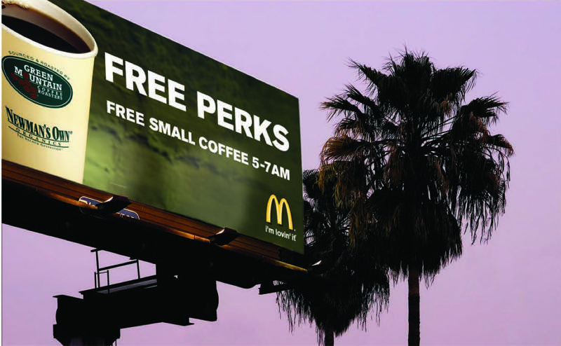 McDonalds Billboard - McDonalds - VSL Print Portfolio