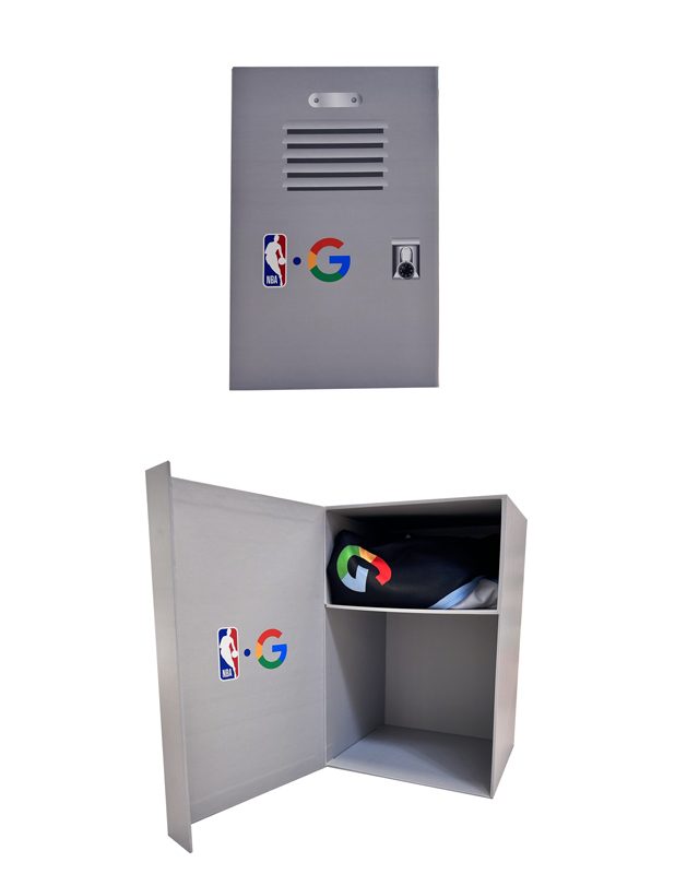 Google x NBA Locker Box - Google - VSL Print Portfolio
