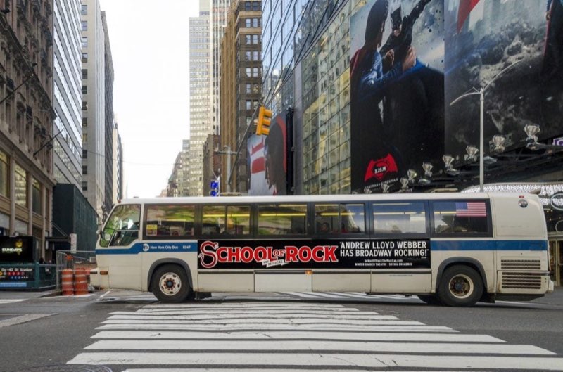 Bus wrap NYC large format printing