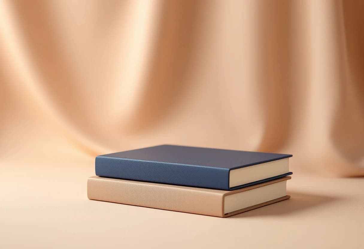 Professional book binding with perfect bound and hardcover books